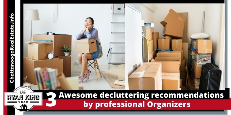 3 Awesome Decluttering recommendations by Professional organizers