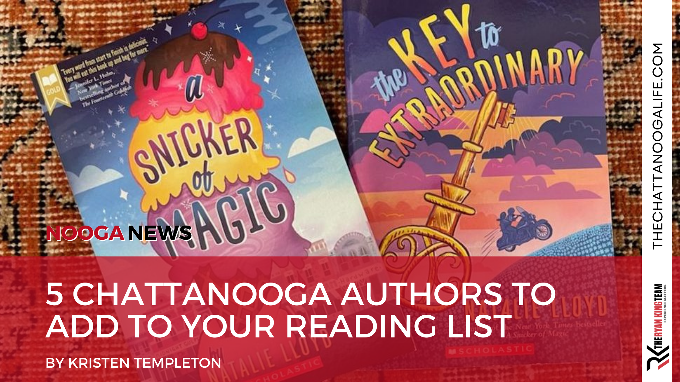 5 Chattanooga Authors to Add To Your Reading List