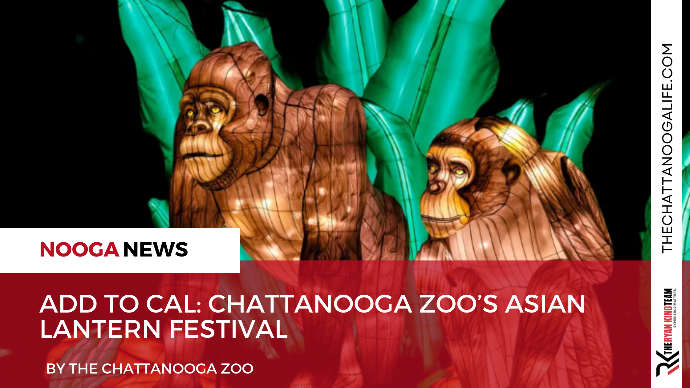 Add to cal: Chattanooga Zoo’s Asian Lantern Festival