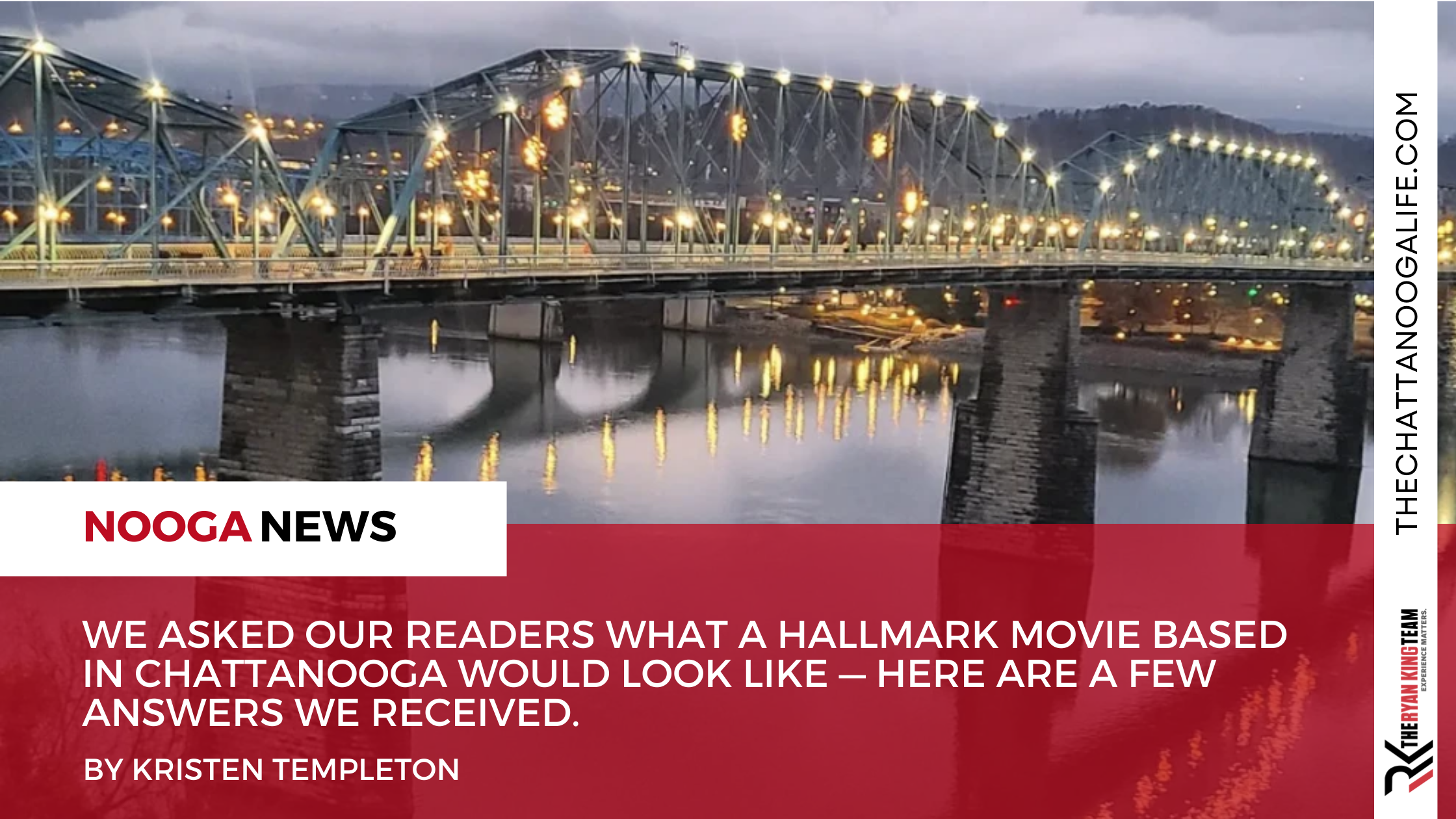 We asked our readers what a Hallmark movie based in Chattanooga would look like — here are a few answers we received.
