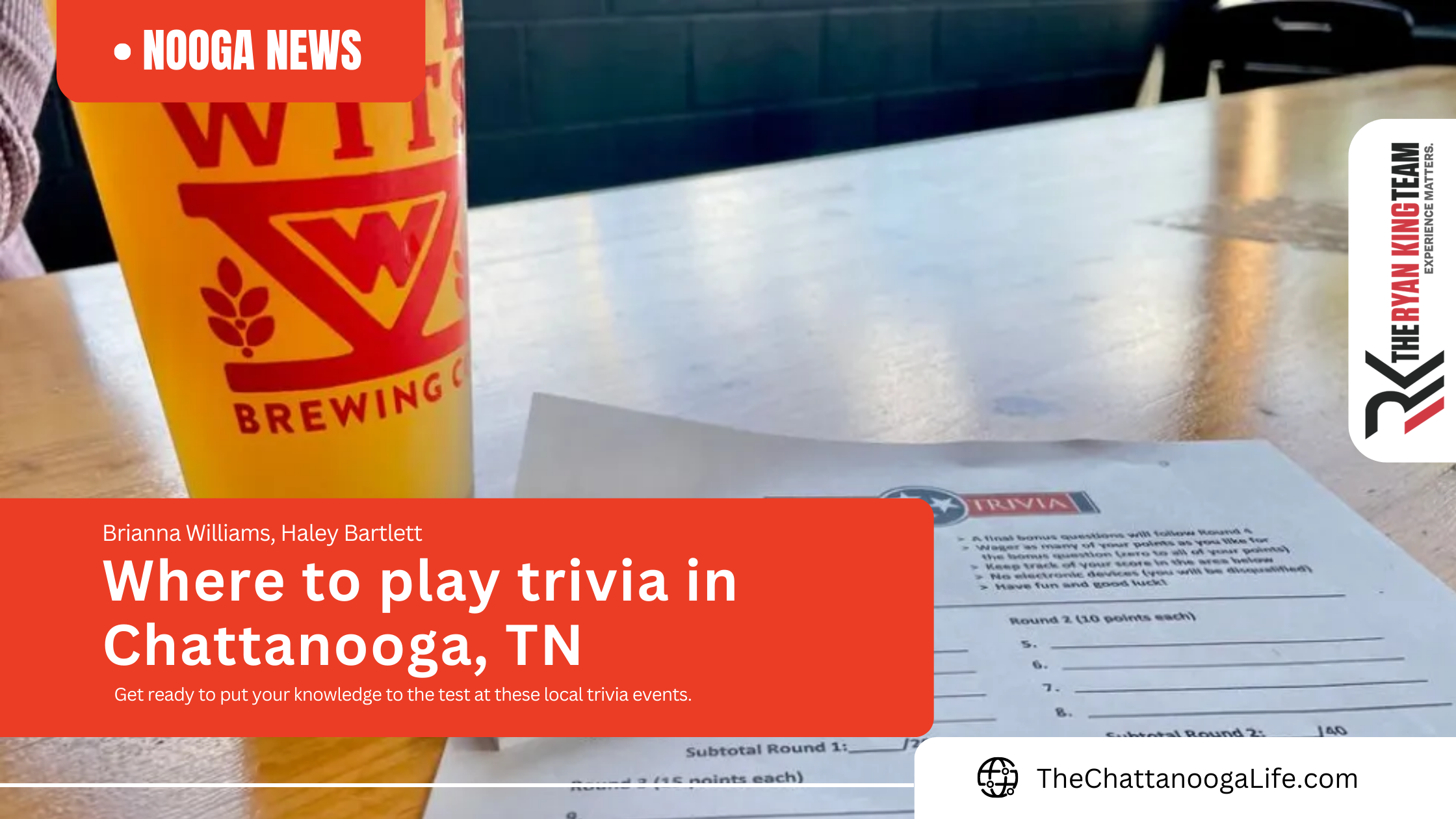 Where to play trivia in Chattanooga, TN