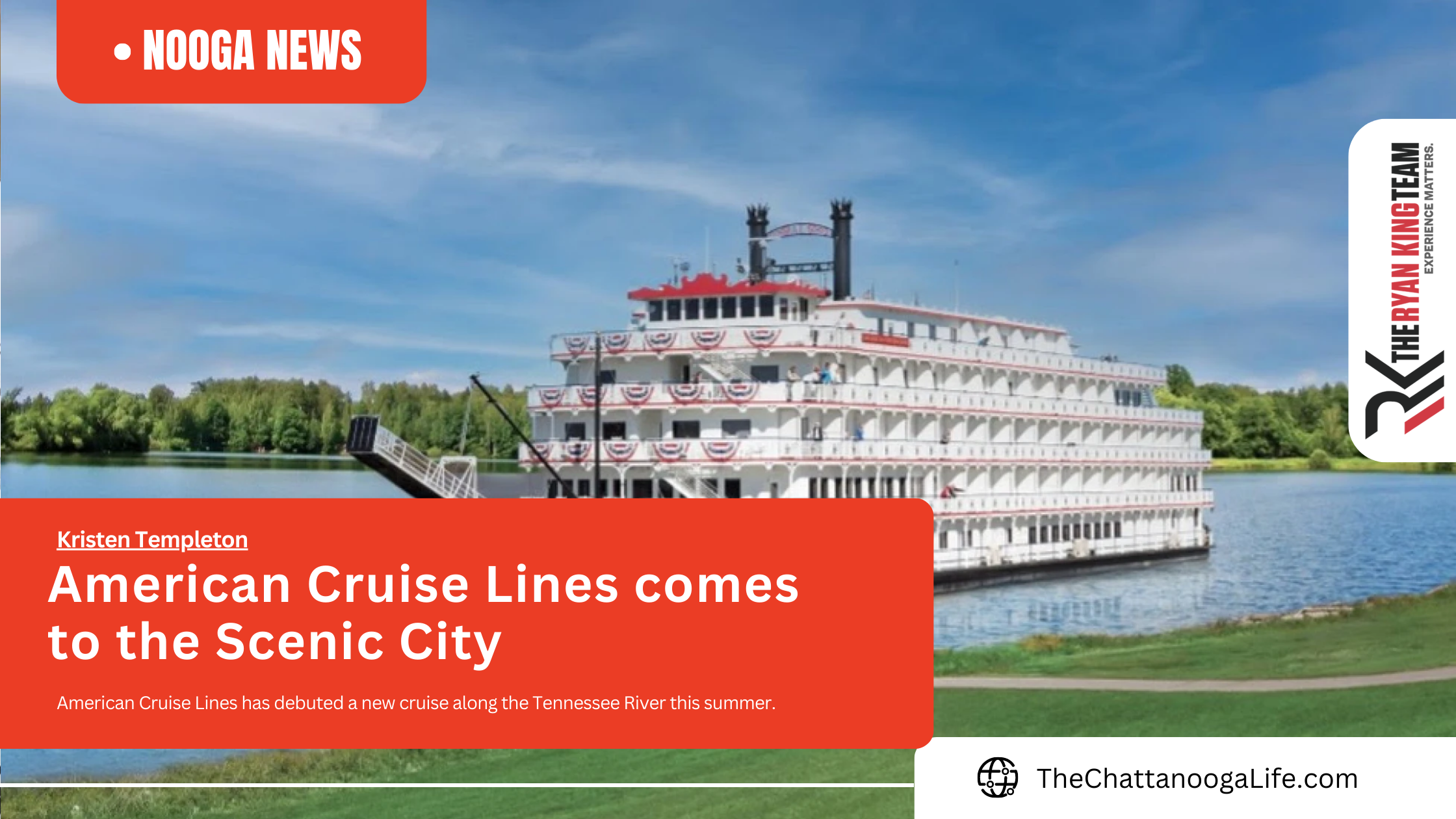 amercan cruise lines comes to the scenic city